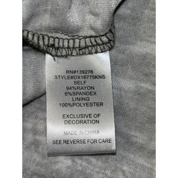 NWT Daniel Rainn Womens Sz 2X Patoka Pleated Split Neck Flower Top NWT - Picture 8 of 8